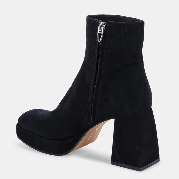 Dolce Vita Ulyses Block Heel Suede Boot - Picture 4 of 14